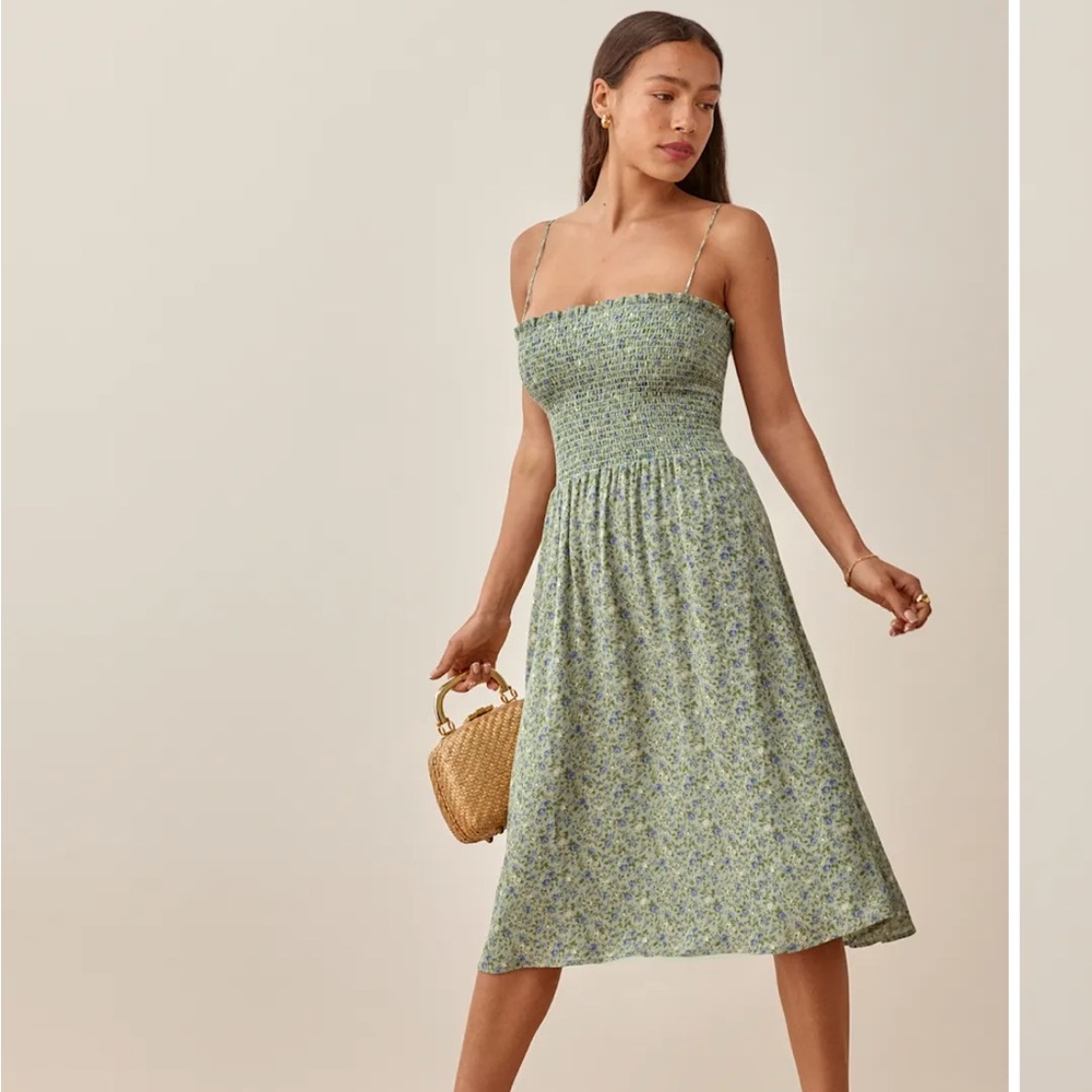 Reformation Sable Dress Sprite - Size S
